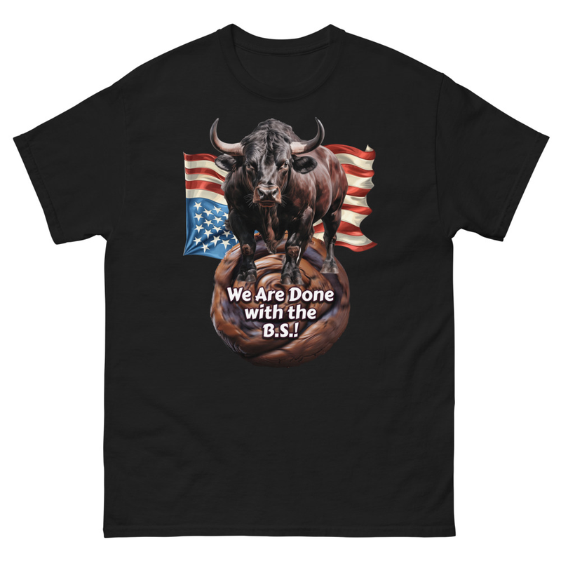Done with BS USA Unisex tee