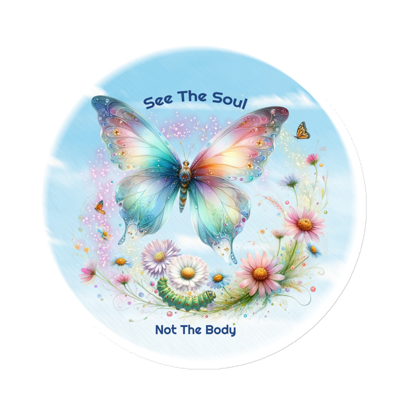 Butterfly See the Soul magnet