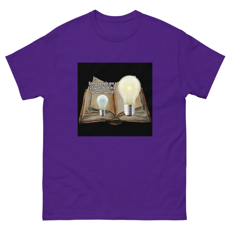 Dim Bulb unisex classic tee