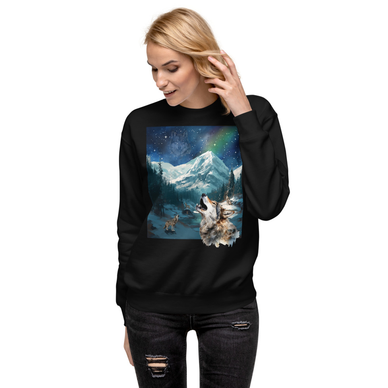 Howling Wolves unisex sweatshirt