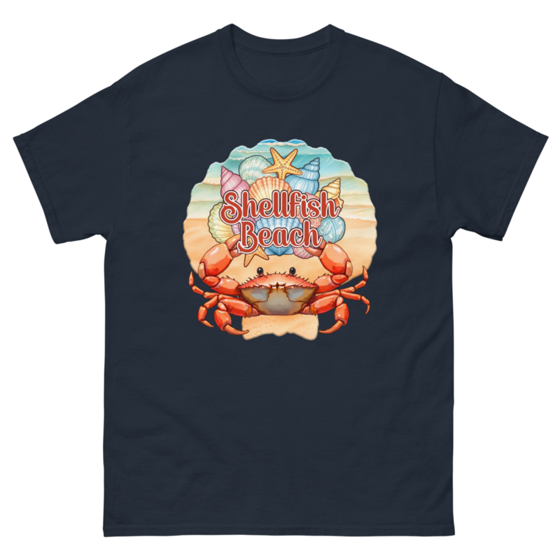 Shellfish Beach unisex classic tee