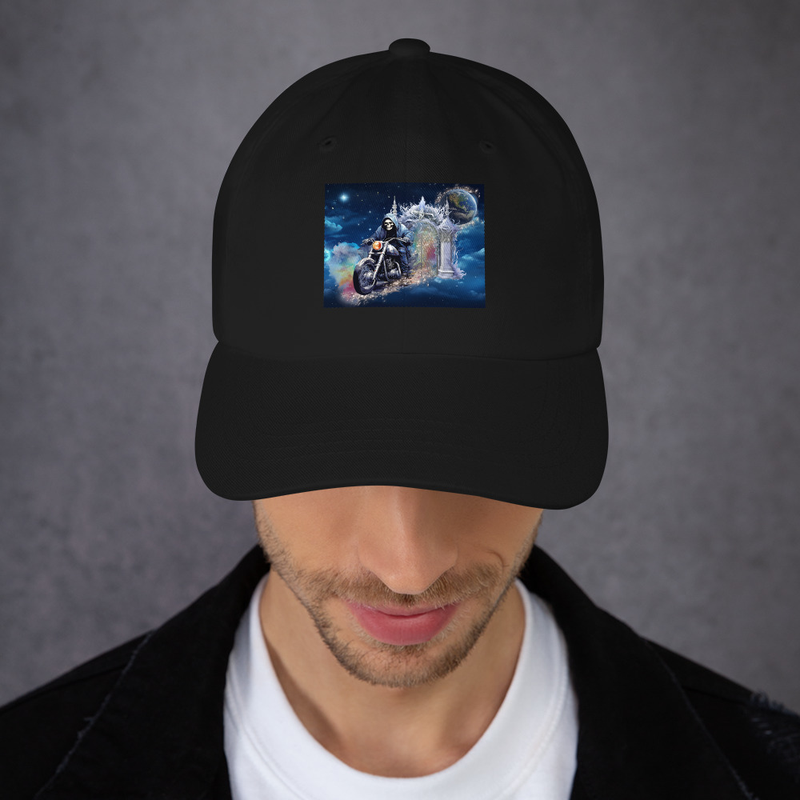 Skeleton motorcycle hat