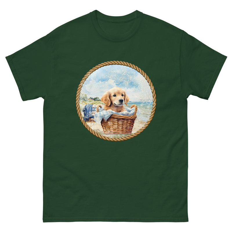 Golden Retriever puppy unisex tee