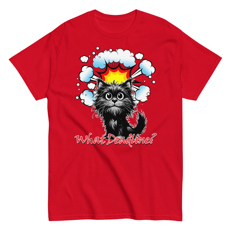 What Deadline cat unisex tee
