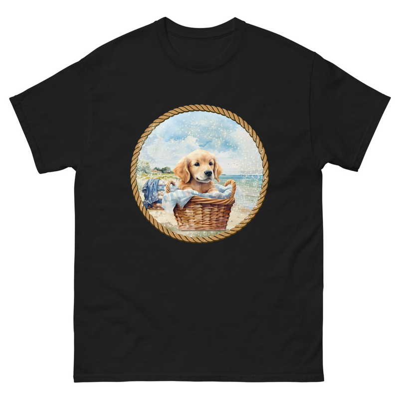 Golden Retriever puppy unisex tee