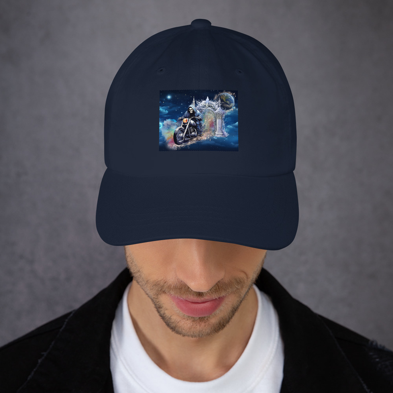 Skeleton motorcycle hat