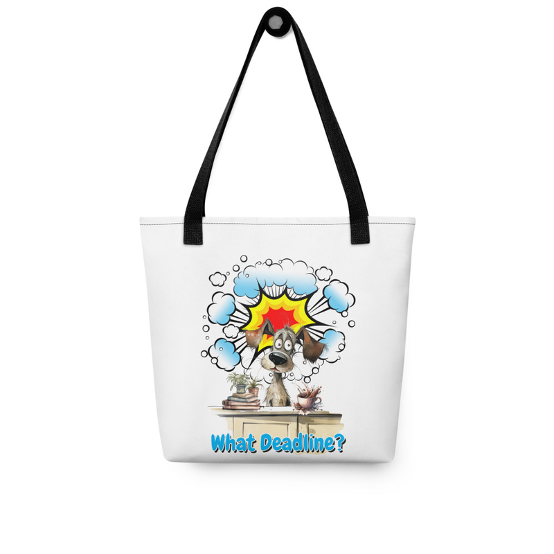 What Deadline dog tote bag
