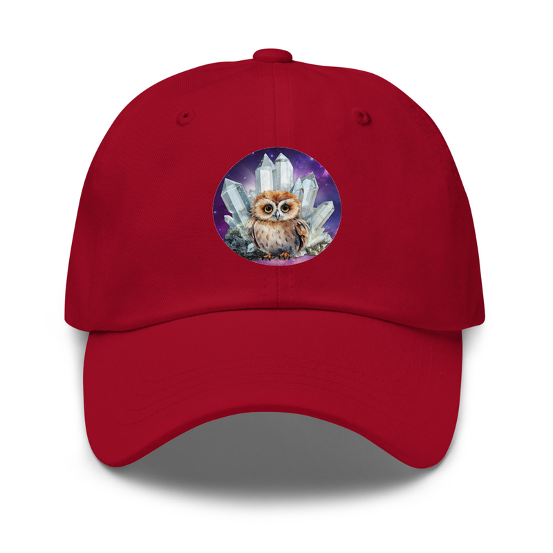 Owl Crystal hat