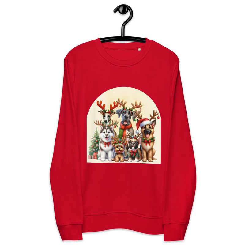 Dogs Christmas Love Unisex sweatshirt
