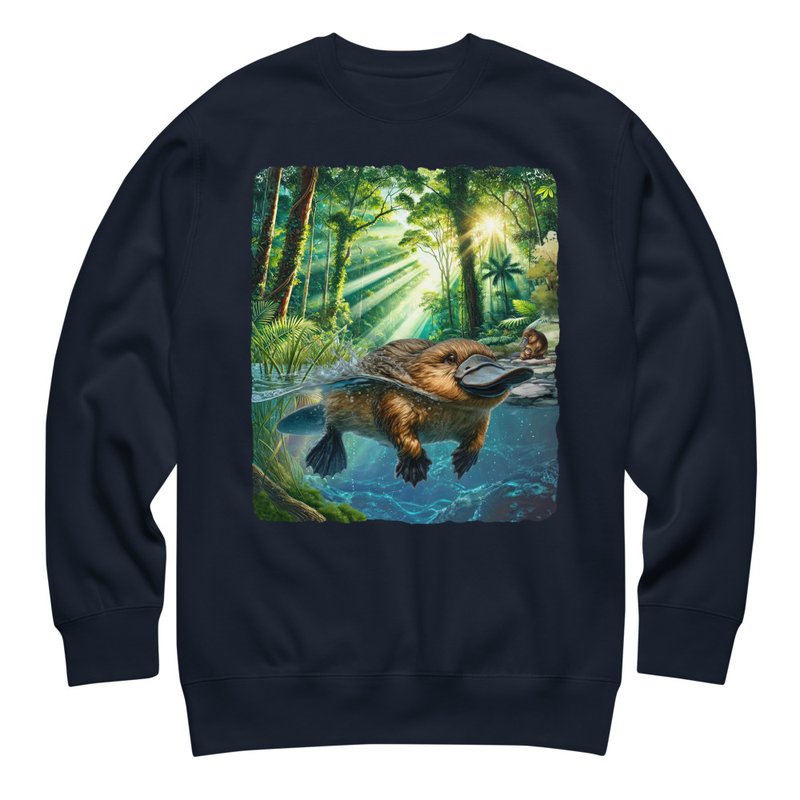 Platypus unisex sweatshirt