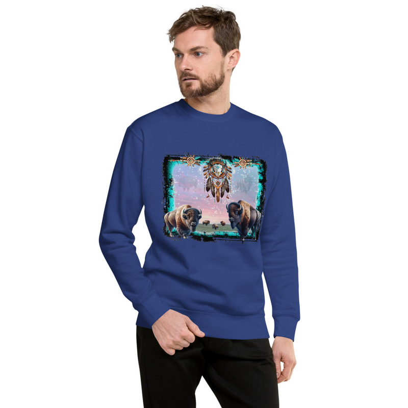 Bison Unisex Premium Sweatshirt
