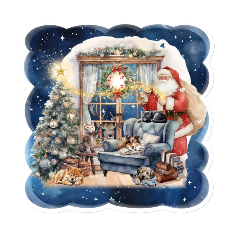 Santa's visiti magnet