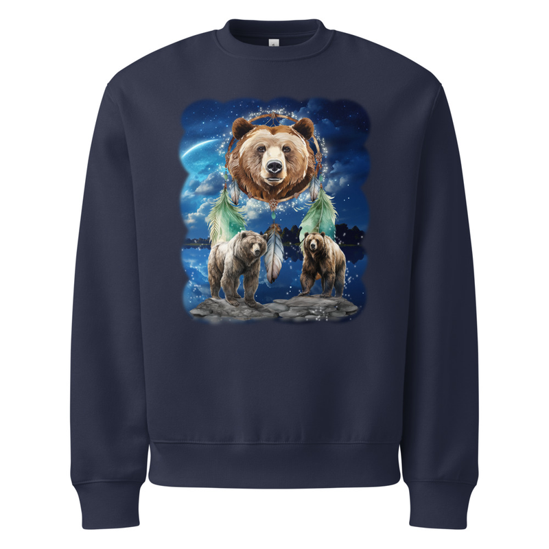 Oversized heavyweight sweatshirt