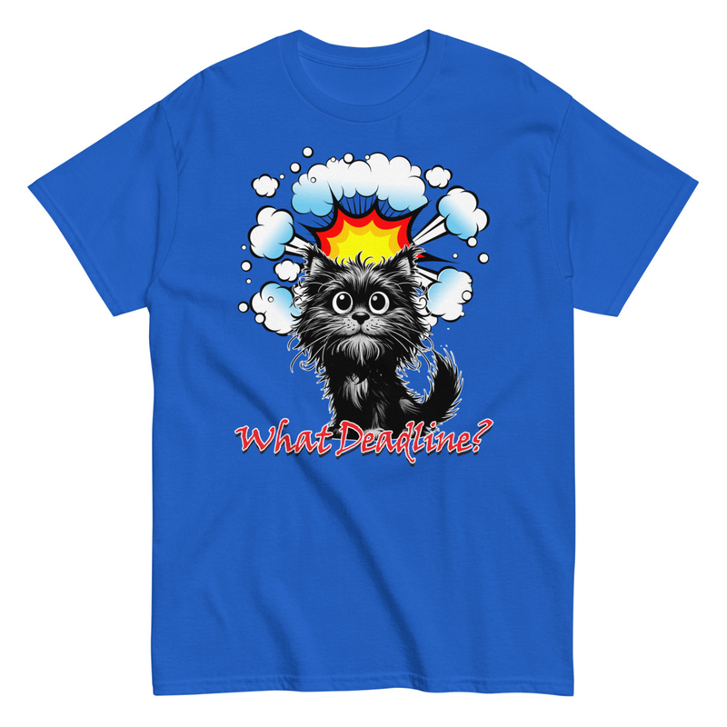 What Deadline cat unisex tee