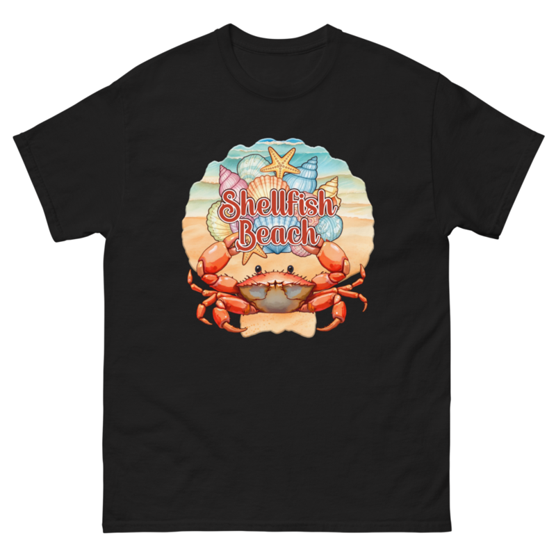 Shellfish Beach unisex classic tee