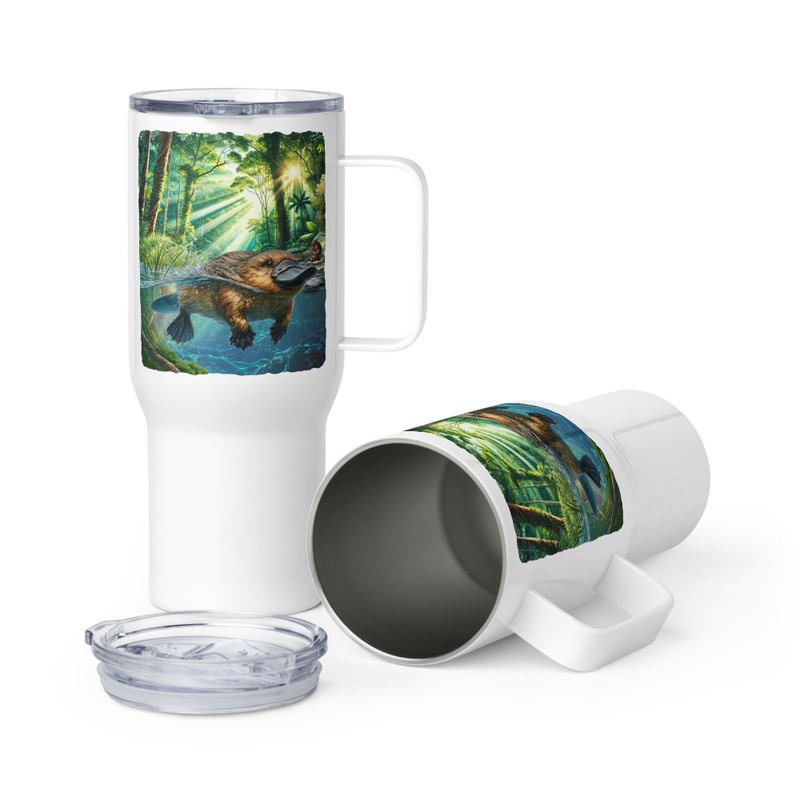 Platypus travel mug