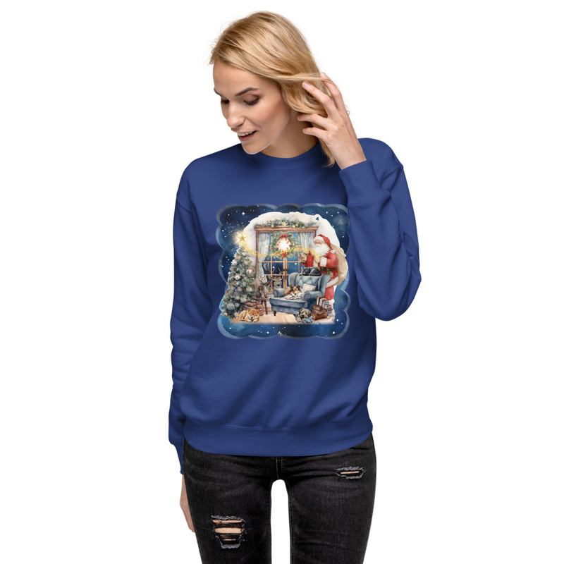 Santa's Visit unisex sweatshirt
