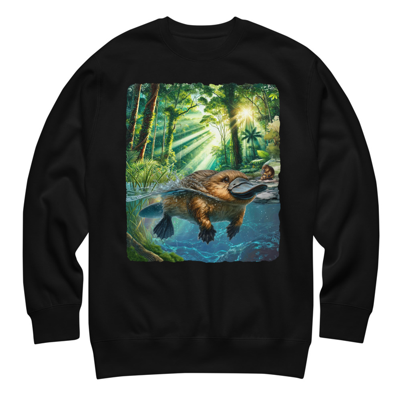 Platypus unisex sweatshirt
