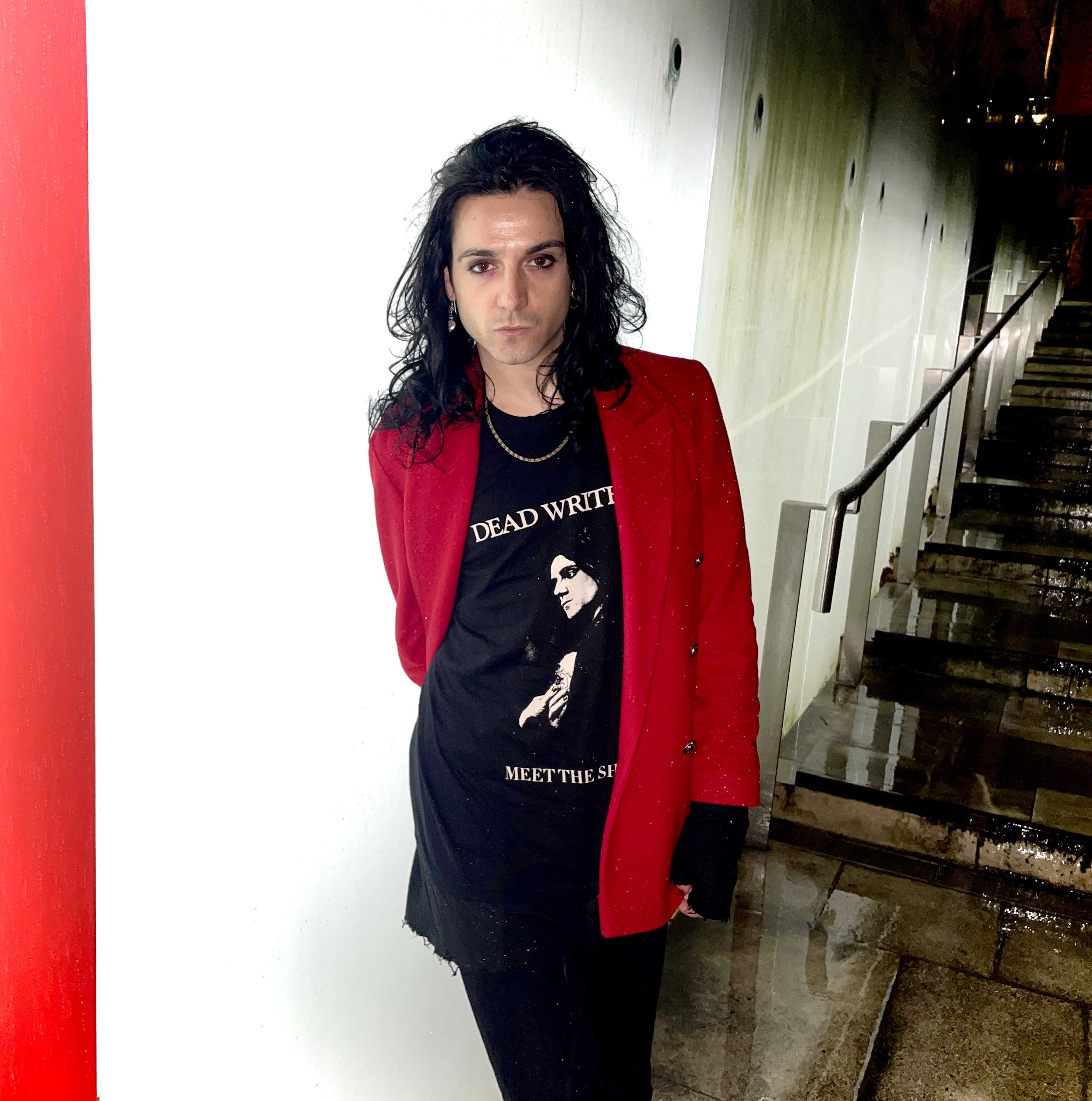 Meet The Shadow T-shirt / Mask · Black