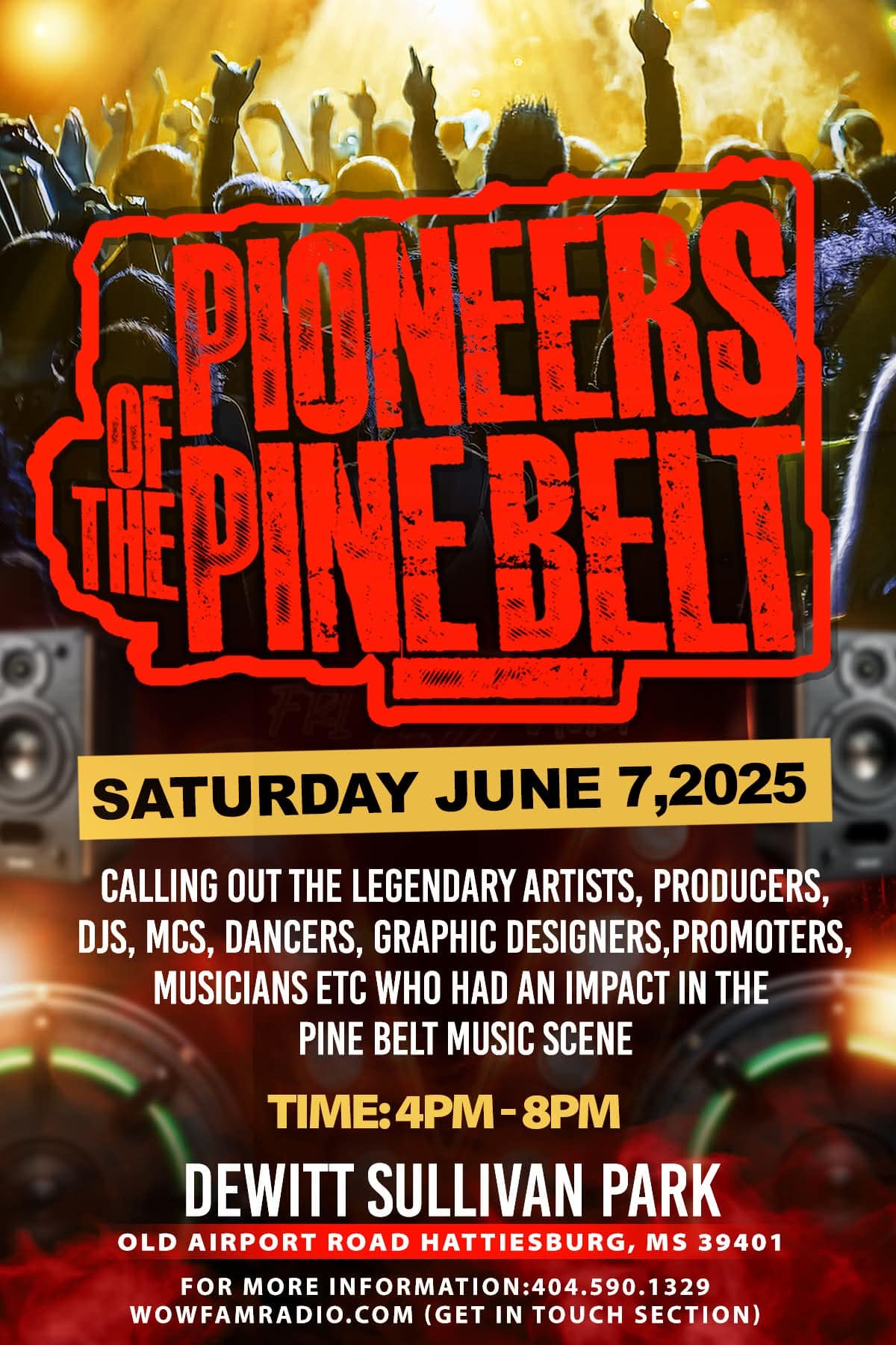 Pioneers of the Pine Belt - Event Donations