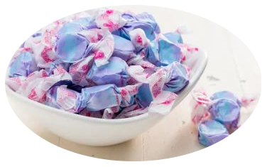 Blueberry Cobbler Taffy