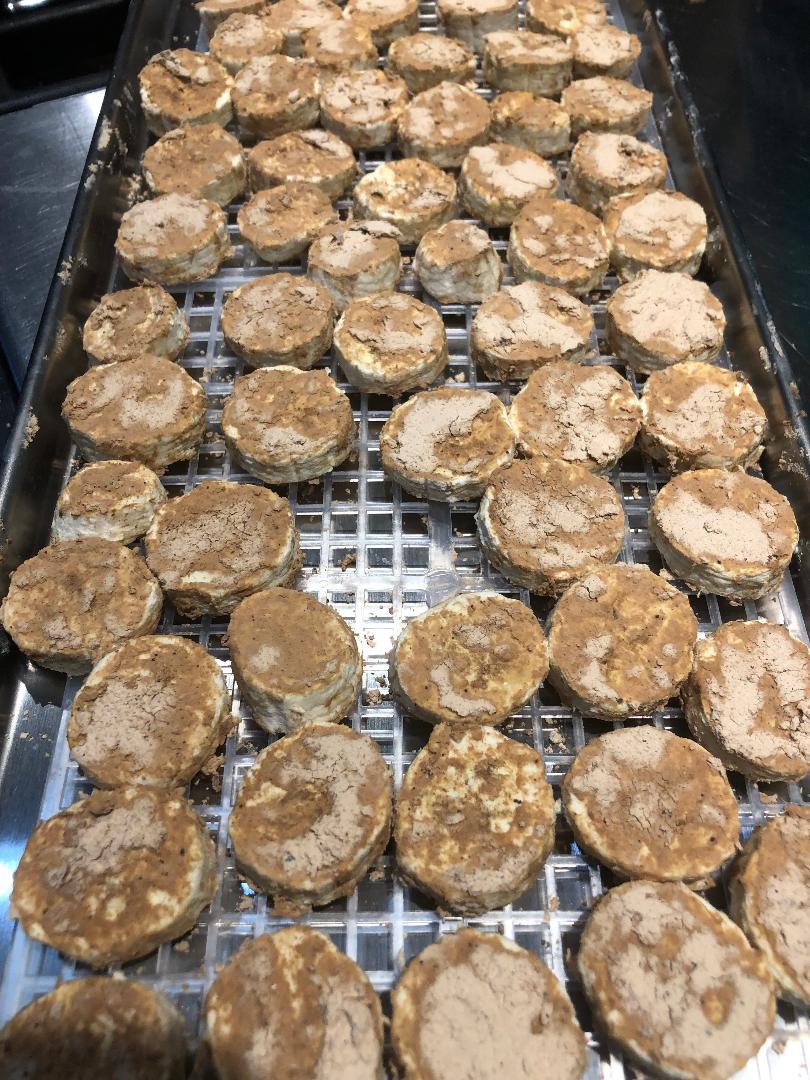 Banana PB2 w/Chocolate Bites