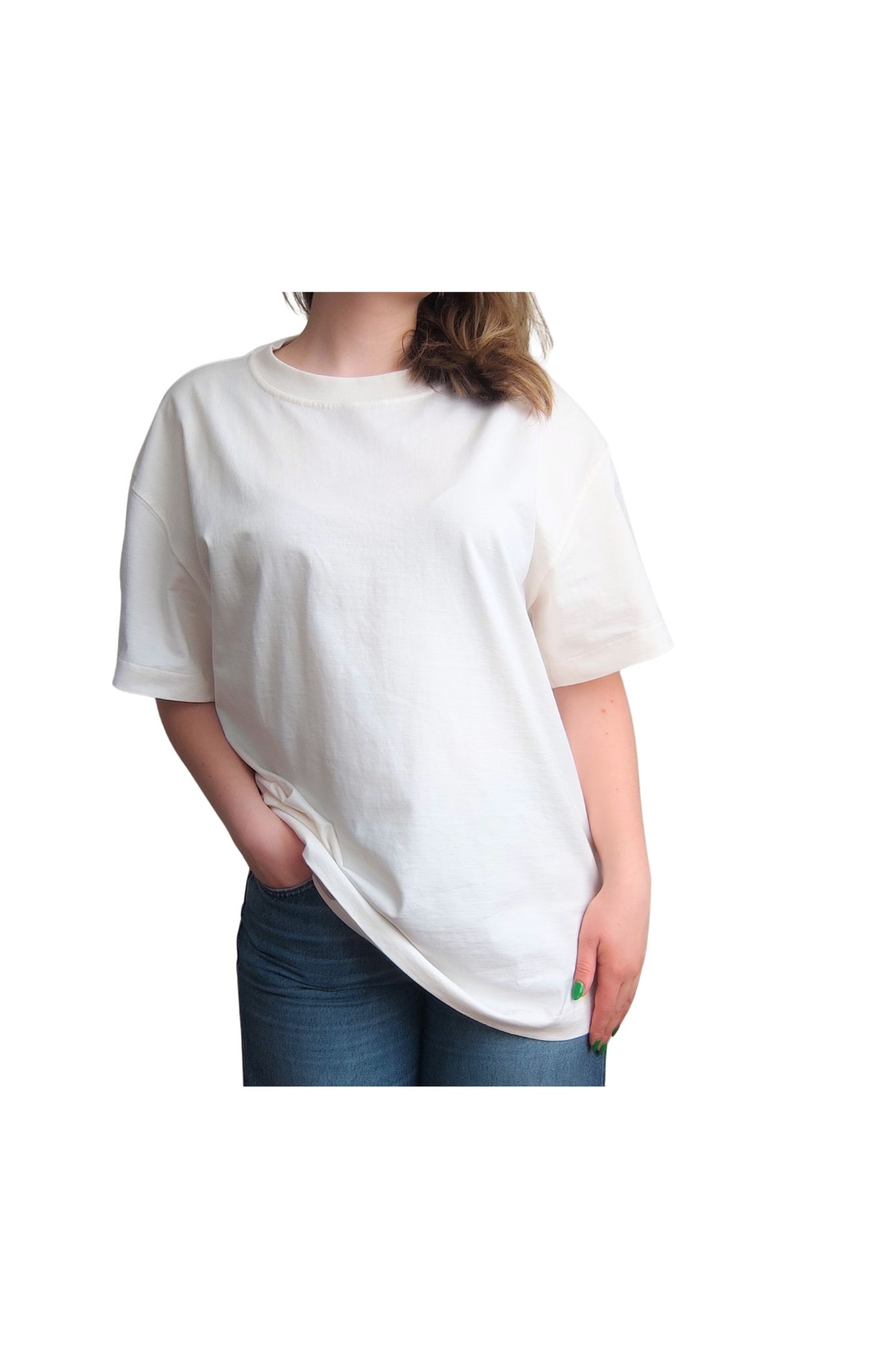 BALTI MARŠKINĖLIAI (individualiam siuvinėjimui)