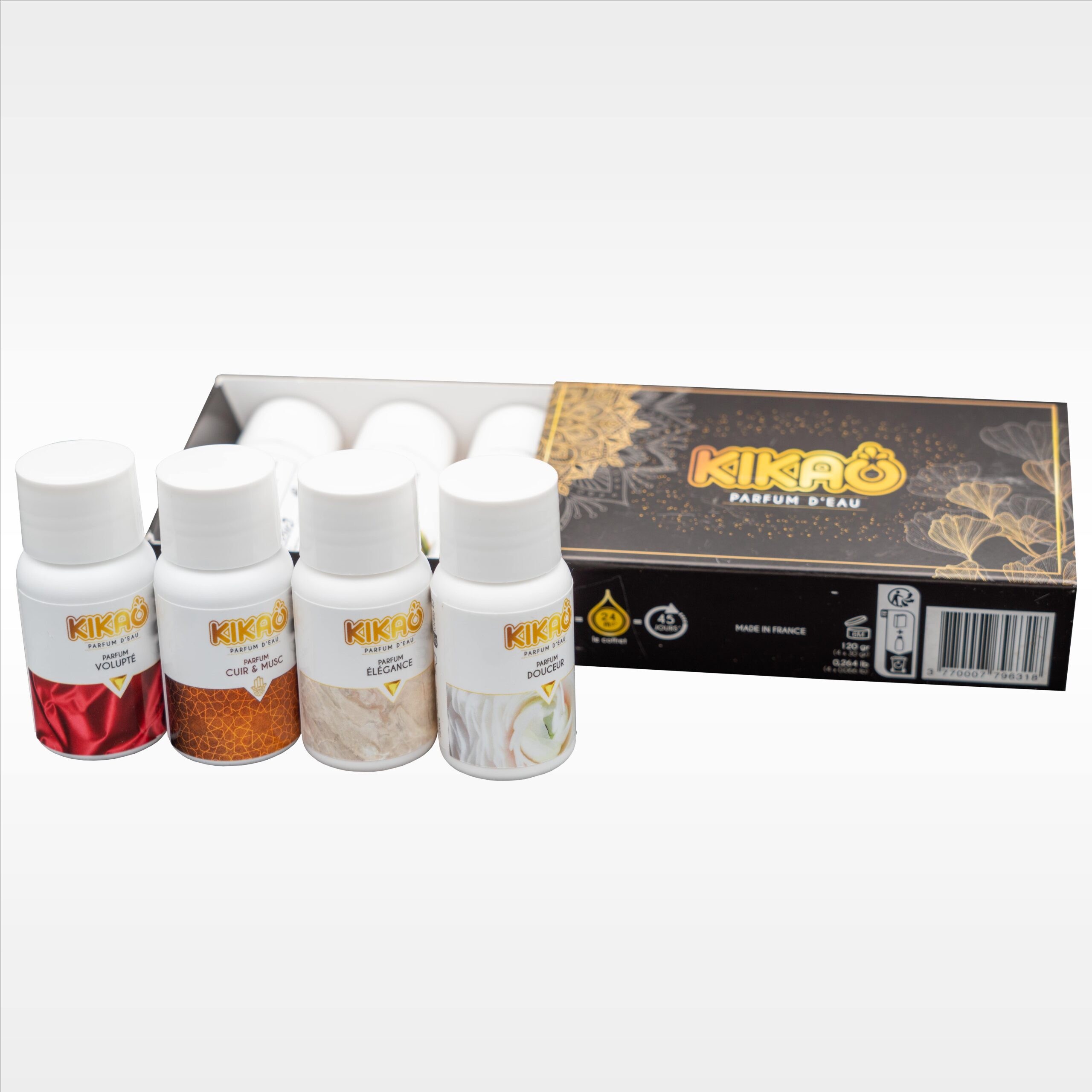 Aromatinių kvapų rinkinys “Kikao” (juodas)