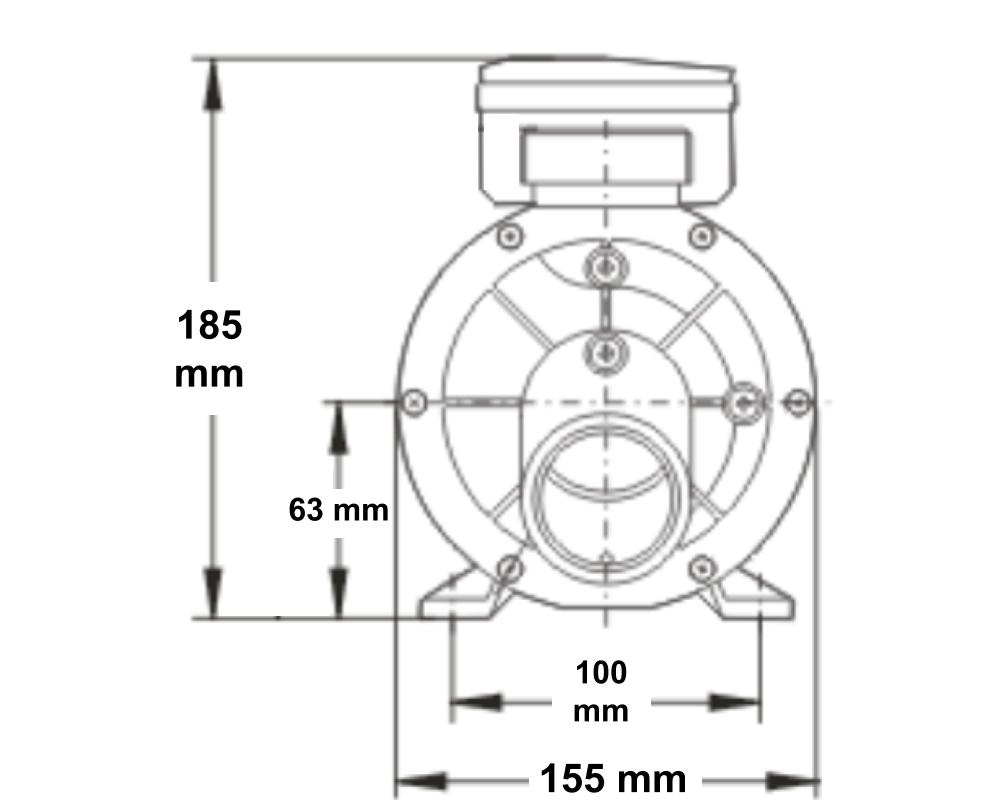 LX Whirlpool JA35 cirkuliacinis siurblys