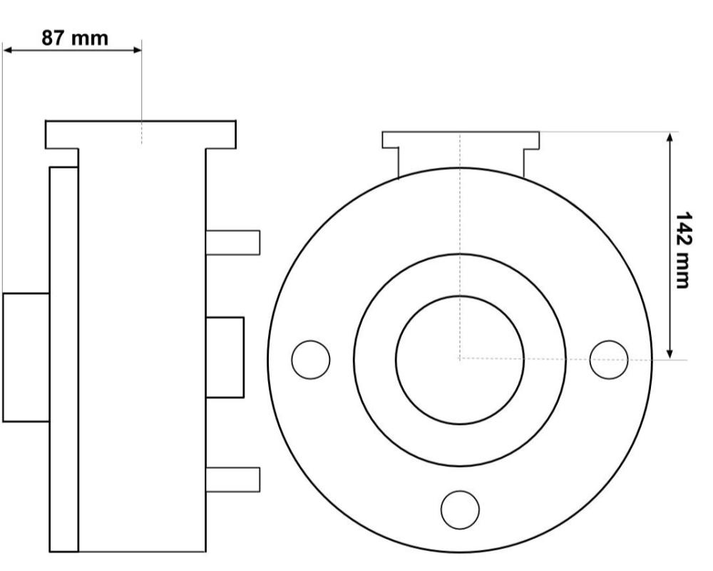 LX Whirlpool JA50 / TDA50 siurblio pompa
