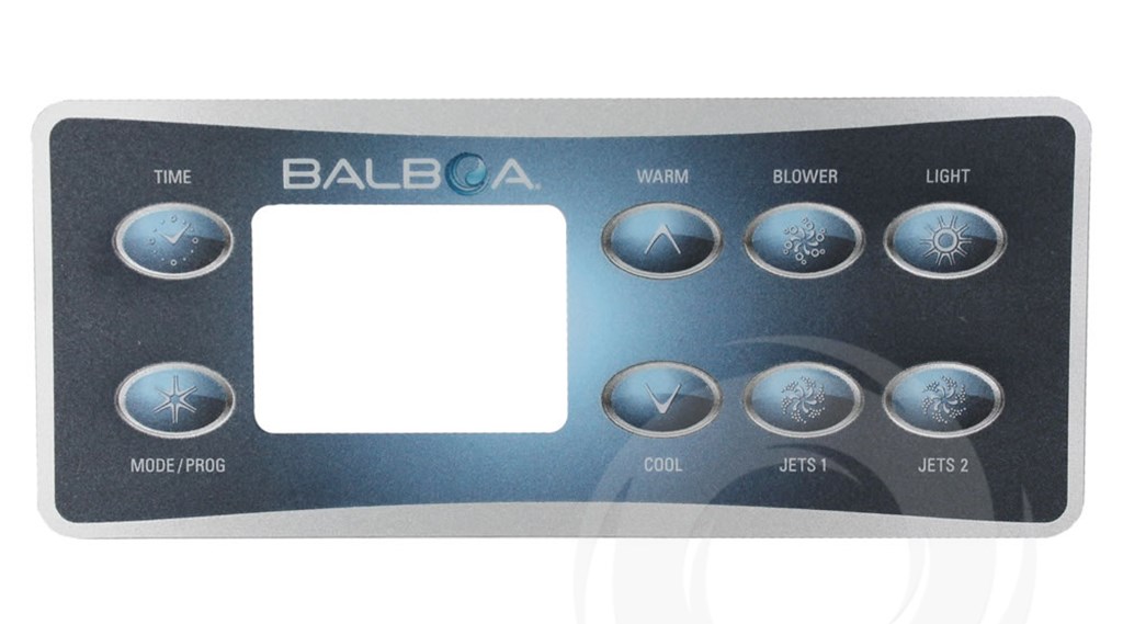 Balboa VL801D 8 mygtukų lipdukas (2p + oras)