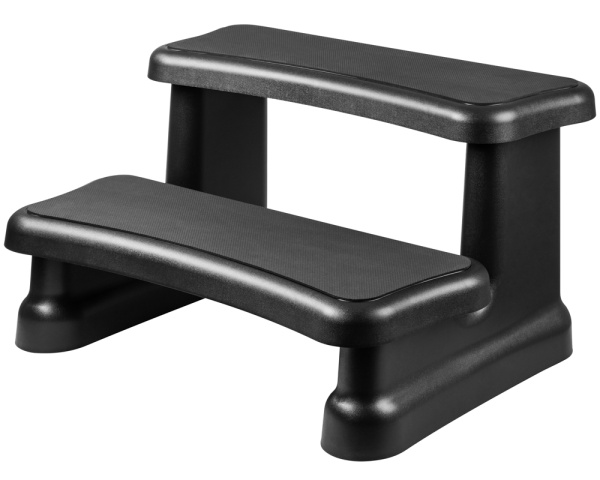 Dviejų pakopų Spa plastikiniai laipteliai