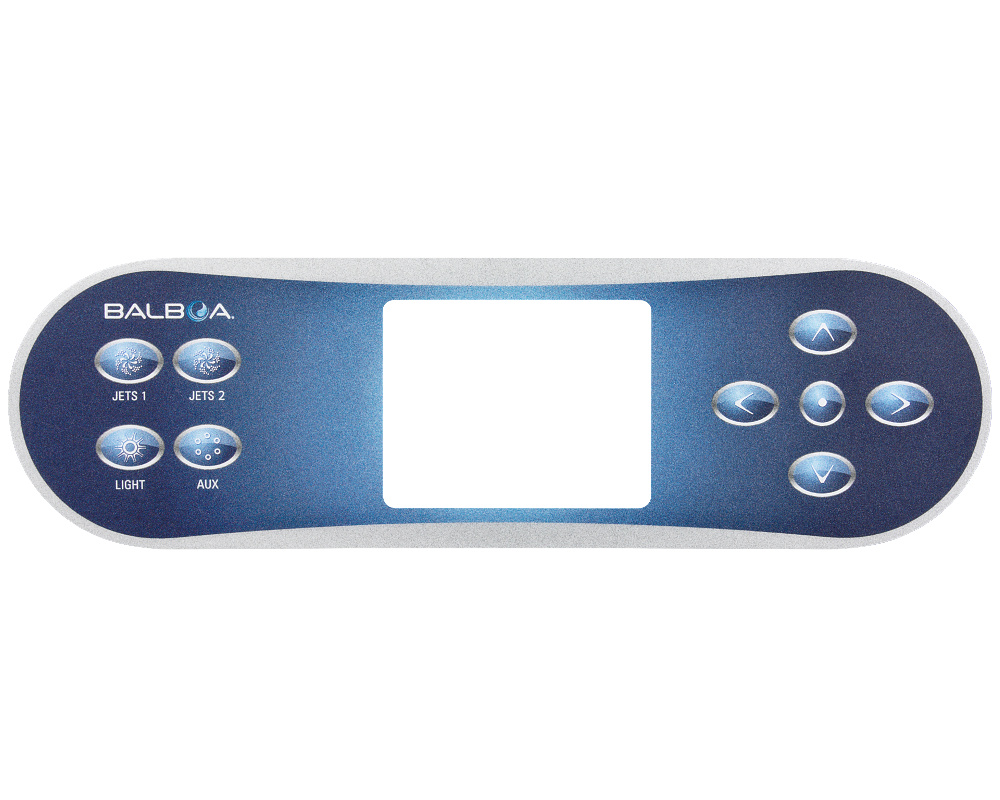 Balboa TP700  valdymo pulto lipdukas, 9 mygtukai