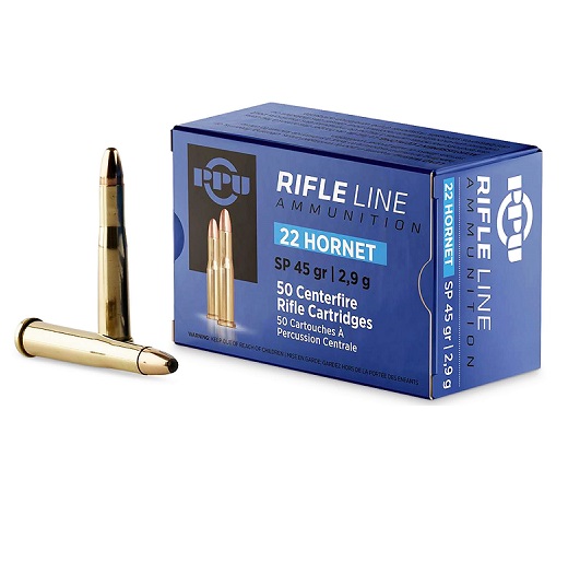 PPU .22 HORNET SP 45g