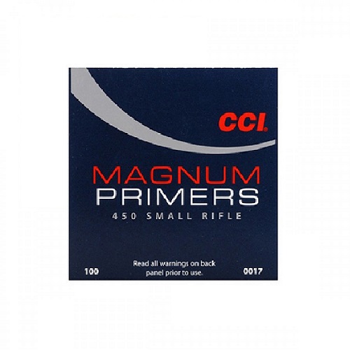 CCI No 450 MAGNUM SMALL RIFLE PRIMERS