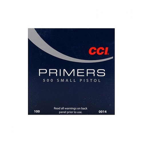 CCI No 500 SMALL PISTOL PRIMERS