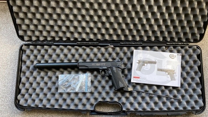 USED COLT GOLD CUP 1911 LBP .22RF