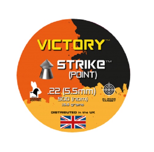 SMK VICTORY STRIKE POINT PELLETS .22