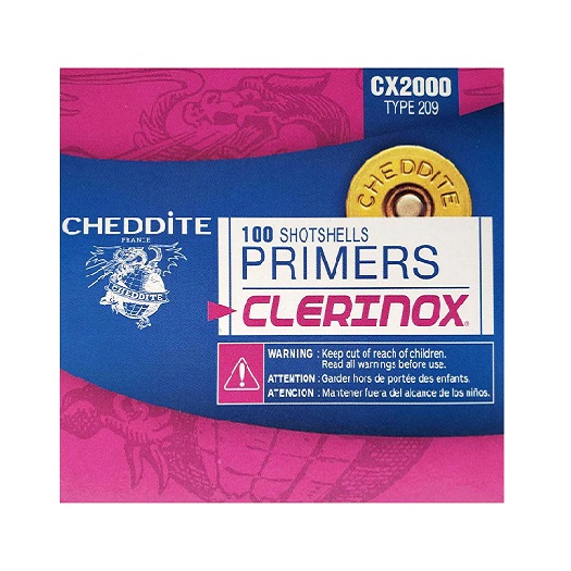 Cheddite CX 2000 TYPE 209 Shotshell Primers