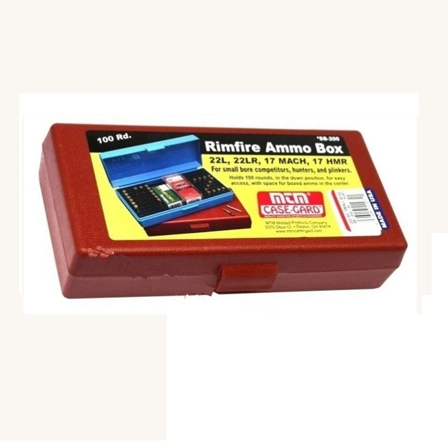MTM Case-Gard 200 Round .22 Rimfire Ammo Box