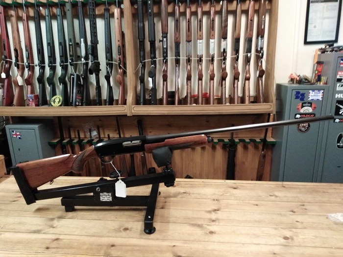 USED 12G MANUFRANCE PUMP ACTION SHOTGUN