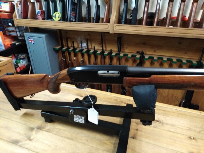 USED 12G MANUFRANCE PUMP ACTION SHOTGUN
