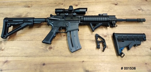 USED COLT M4 OPS .22RF SEMI AUTO