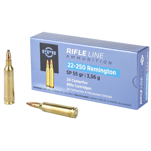 PPU 22-250 REM SP 50g