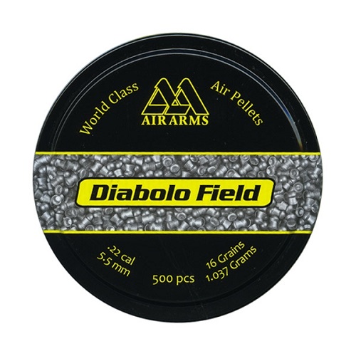 AIR ARMS DIABOLO FIELD .22 AIRGUN PELLETS