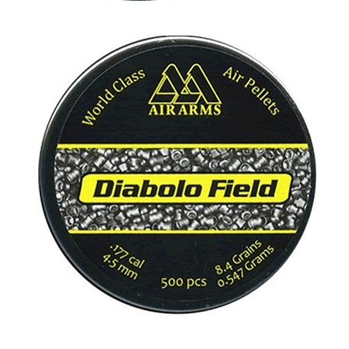 AIR ARMS DIABOLO FIELD .177 AIRGUN PELLETS