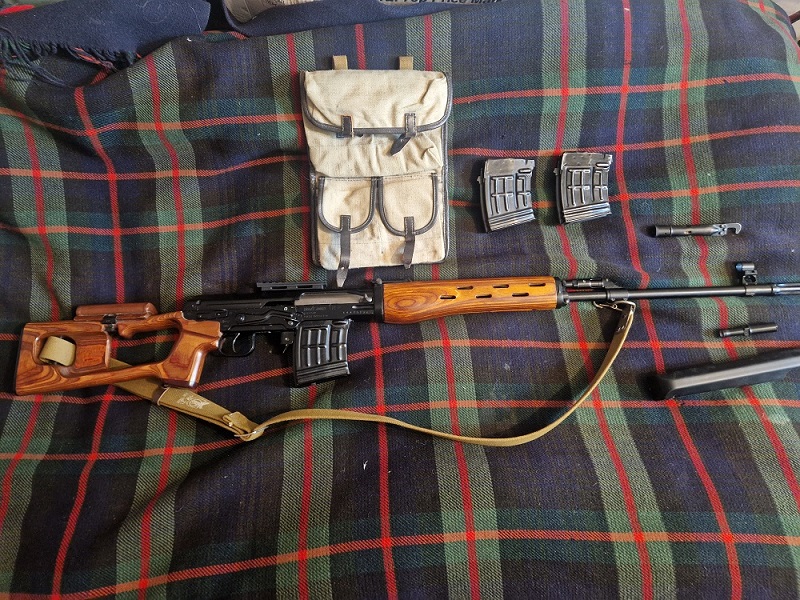 SVD Tigr SNIPER RIFLE 7.62 x 54R