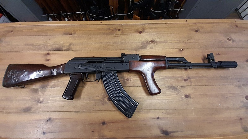 PRE OWNED ROMANIAN AKM WS-1.63 Cal 7.62 X 39