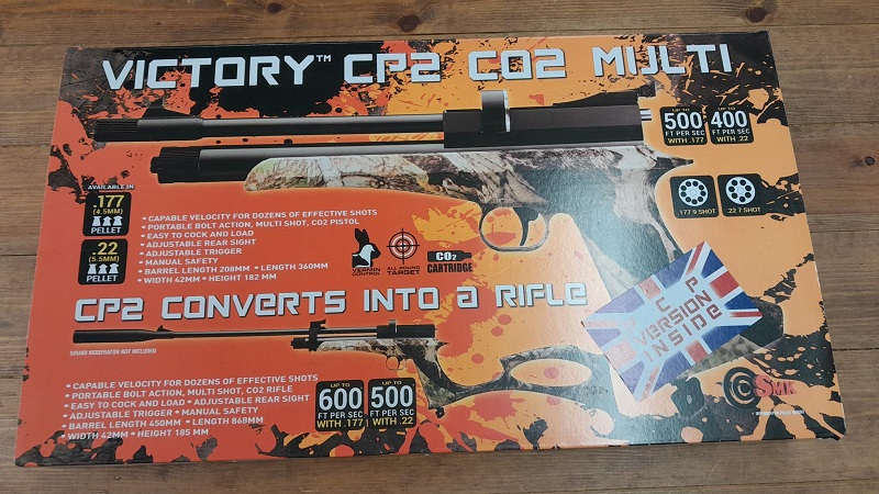 THE ALL NEW VICTORY PCP CAMO CP2 .22 