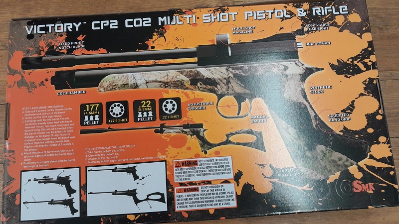 THE ALL NEW VICTORY PCP CAMO CP2 .22 